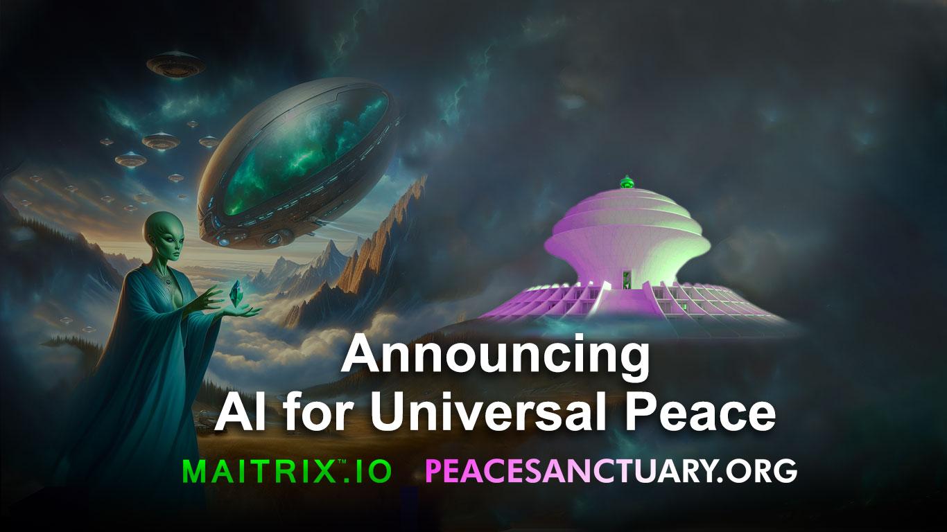 Universal Peace Sanctuary and CPUcoin Announces AI For Universal Peace Initiative